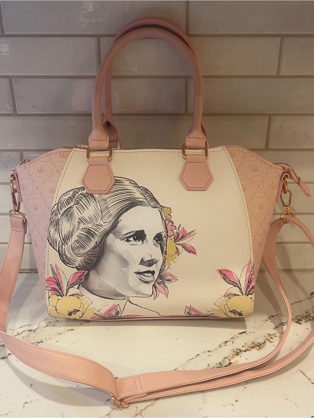 Loungefly Disney Princess Leia Crossbody Purse NWOT RARE!